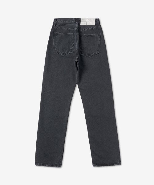 90S Pinch High Waist Crop Denim Pants - Black / A154B1207BLKTE