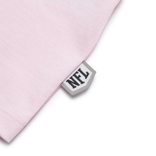 F232WTS621 Women's Slot Crop T-Shirt 1 PINK