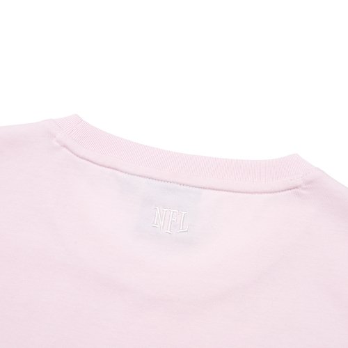 F232WTS621 Women's Slot Crop T-Shirt 1 PINK