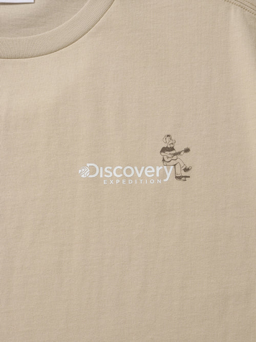 Kinjo Varsity Picnic Graphic T-Shirt (N/BEIGE)