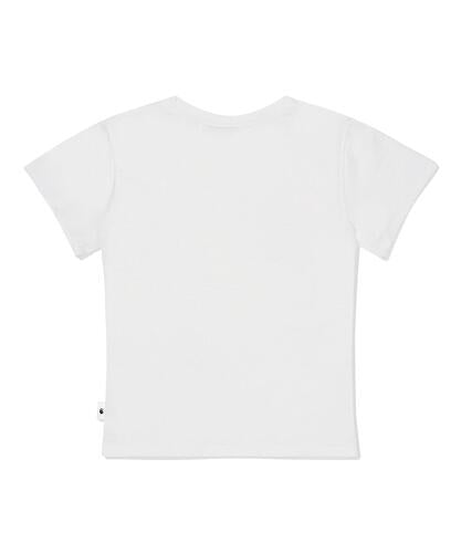 ESCF Essential Slim Fit Short Sleeve T-shirt Ivory