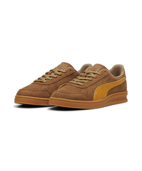 Indoor R Suede - Chocolate Chip:Sport Yellow / 398531-02