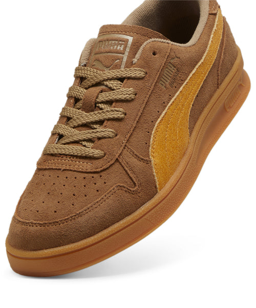 Indoor R Suede - Chocolate Chip:Sport Yellow / 398531-02