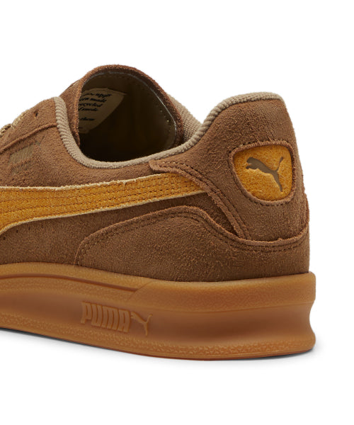 Indoor R Suede - Chocolate Chip:Sport Yellow / 398531-02