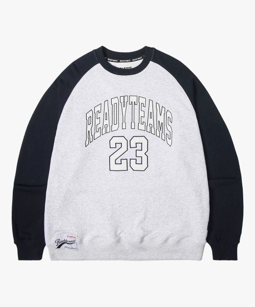 Arch Raglan Man to Man NAVY