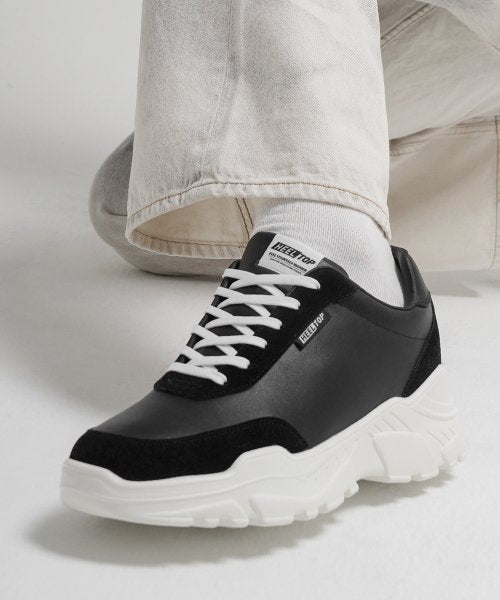 HT4600-BK 8cm Height Ugly Shoes Geo Black [240~280MM]