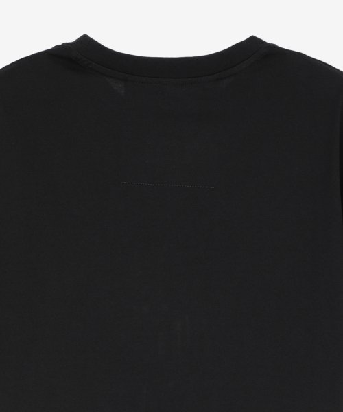 Logo Print Short Sleeve T-Shirt - Black / BW707Z3YAC001