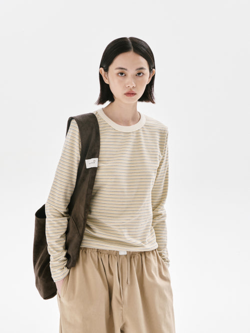 Half moon bag_BROWN